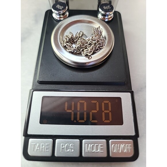 Italian 925 Sterling Silver Chain Bracelet Vintage - Picture 10 of 10